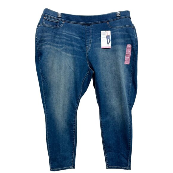 Signature by Levi Strauss Denim - 930. Size 28 Short - SIGNATURE by LEVI'S Pull On Skinny Jeans Denim Shaping NEW